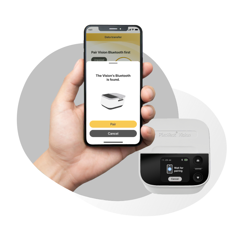 One-tap Bluetooth pairing with the app